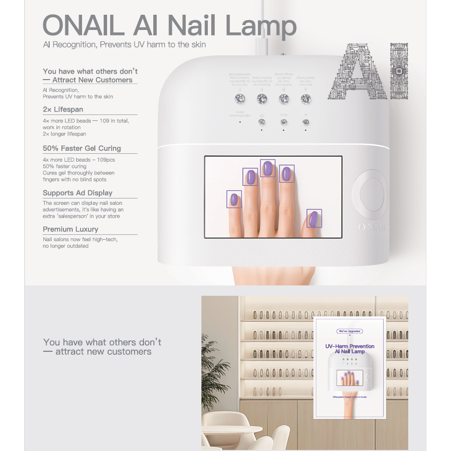 ONAIL AI Nail Lamp