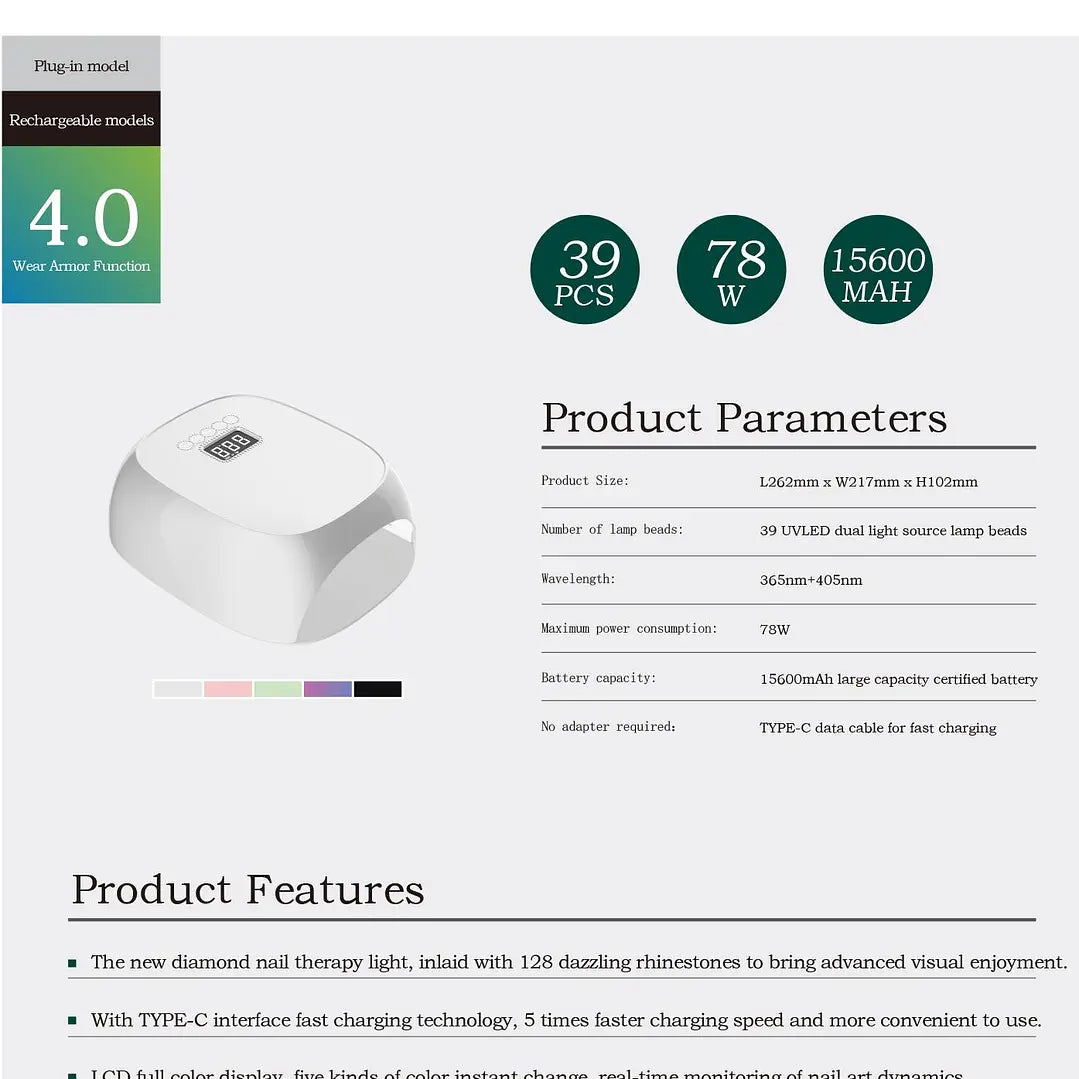 M&R 801 UV/LED Lamp