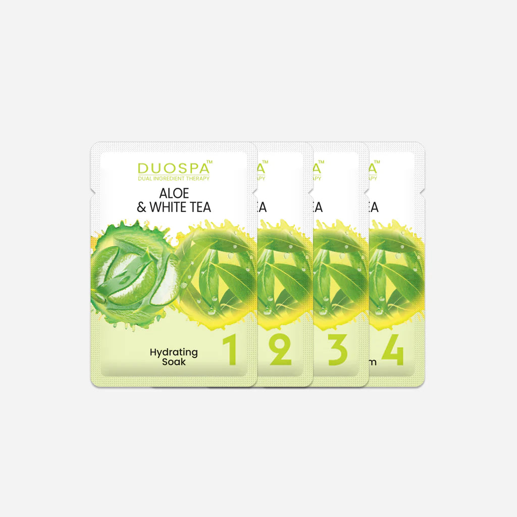 DUOSPA ALOE & WHITE TEA 4-STEP