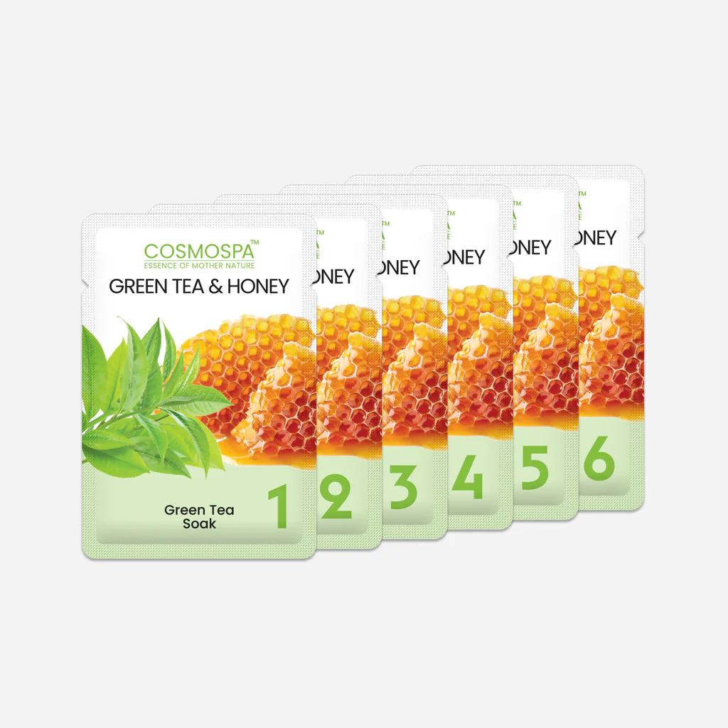COSMOSPA GREEN TEA & HONEY 6-STEP