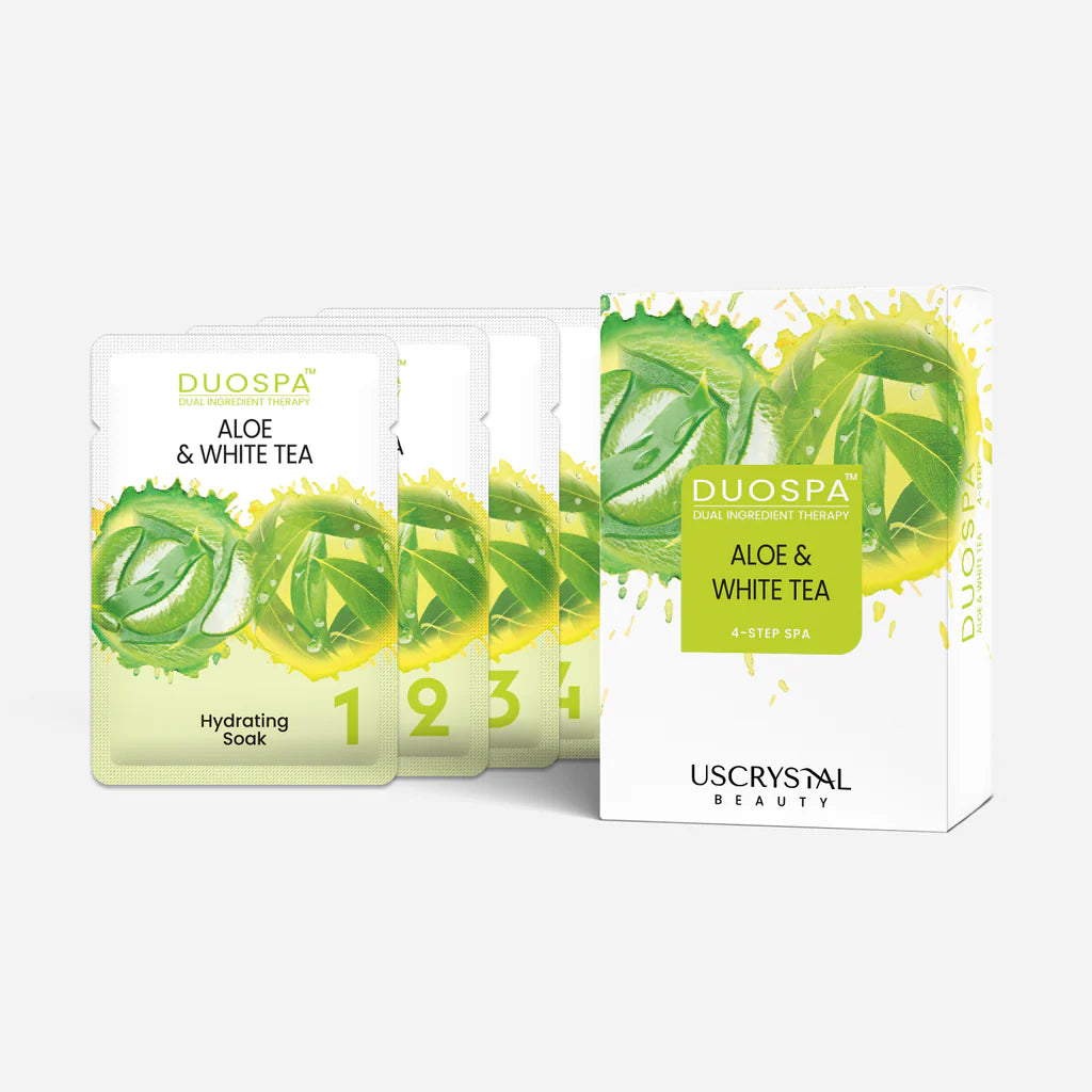 DUOSPA ALOE & WHITE TEA 4-STEP