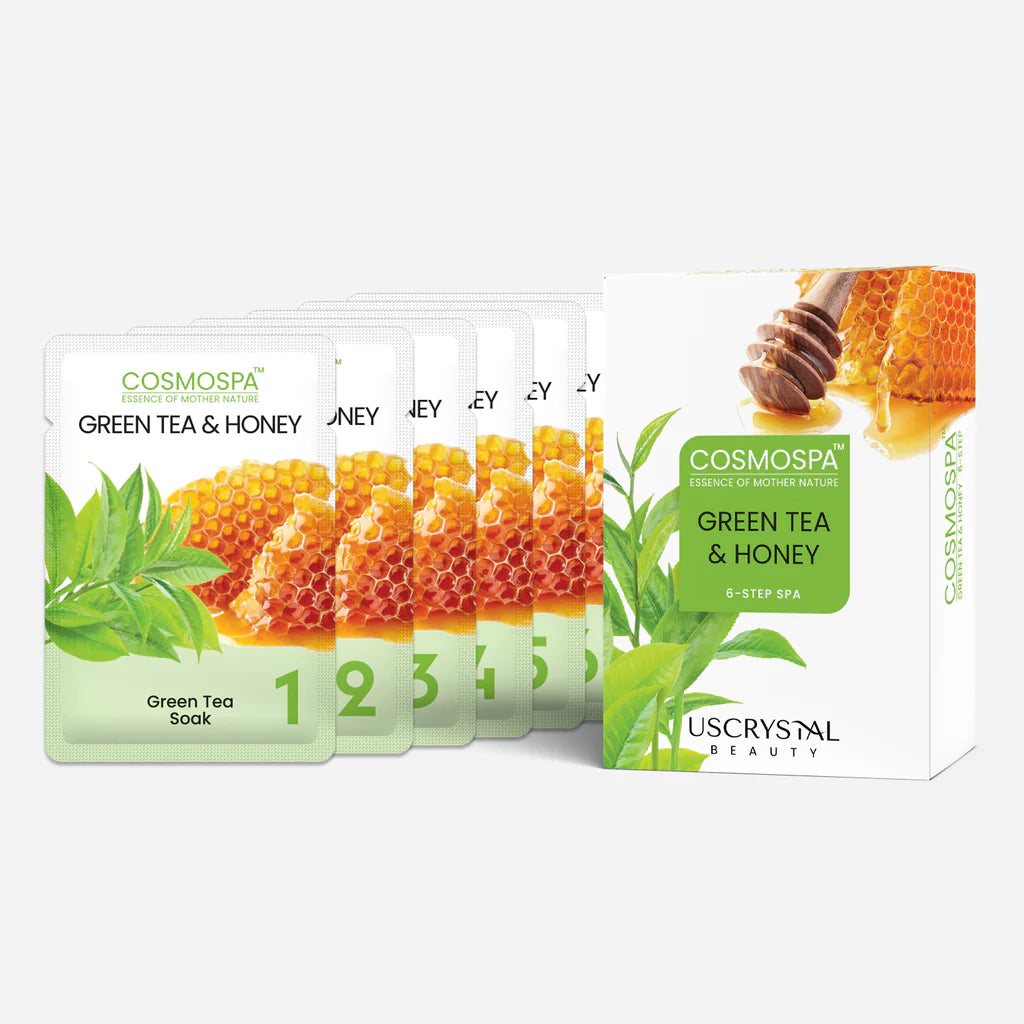 COSMOSPA GREEN TEA & HONEY 6-STEP