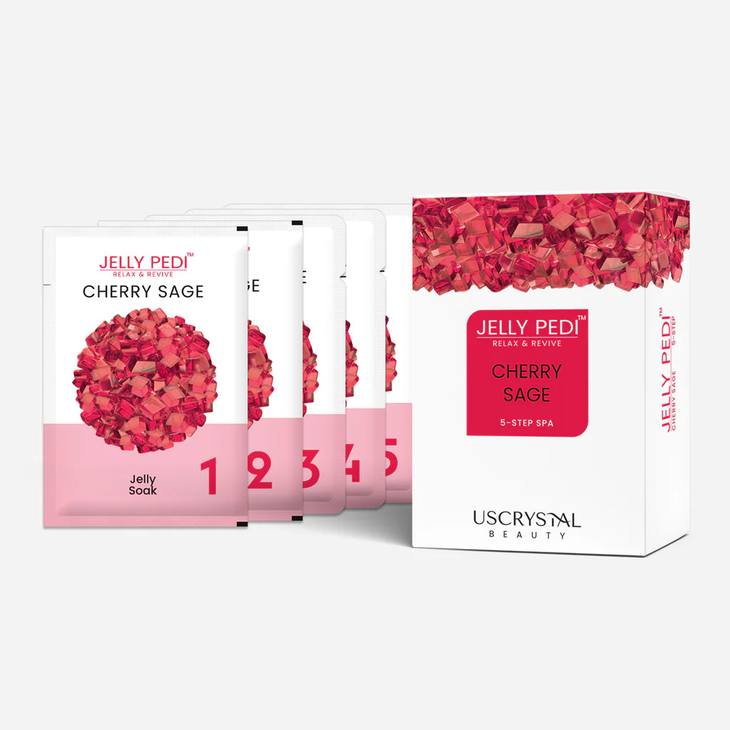 JELLY PEDI CHERRY SAGE 5-STEP
