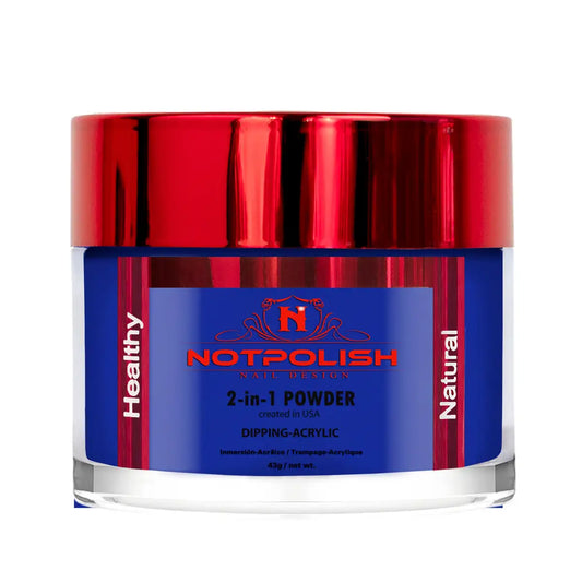 NOTPOLISH 2-In-1 Powder - OG122 Blue Ball