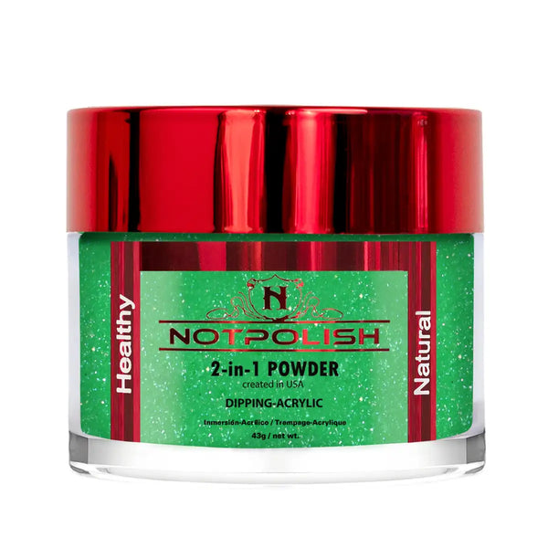 NOTPOLISH 2-In-1 Powder - OG186 My Commint Mint