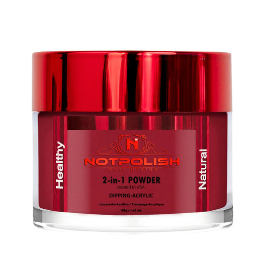 NOTPOLISH 2-In-1 Powder - OG188 Berry Unique