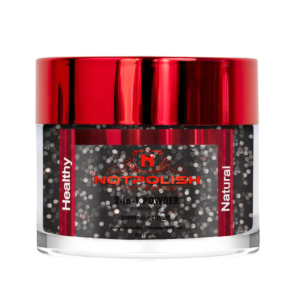 NOTPOLISH 2-In-1 Powder - OG193 black Diamond