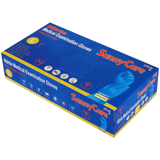 Blue Nitrile Gloves