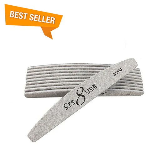 Cre8tion - Nail File Harbor Zebra Grit 80/180 50PC