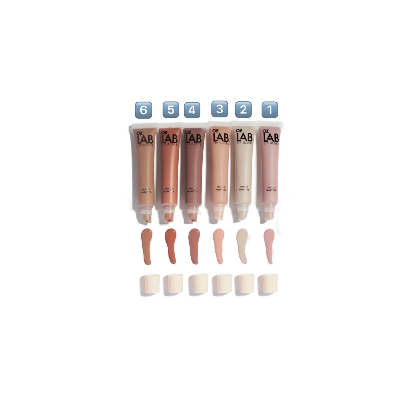 Oz Lab Lip Gloss - Nude Tint