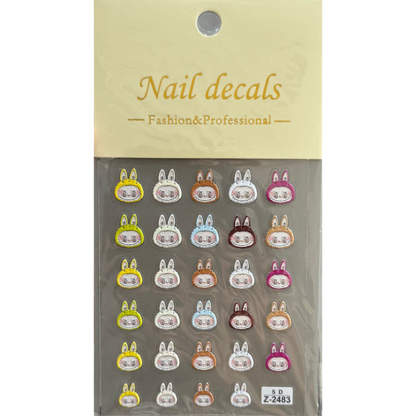 Labubu Nail Sticker