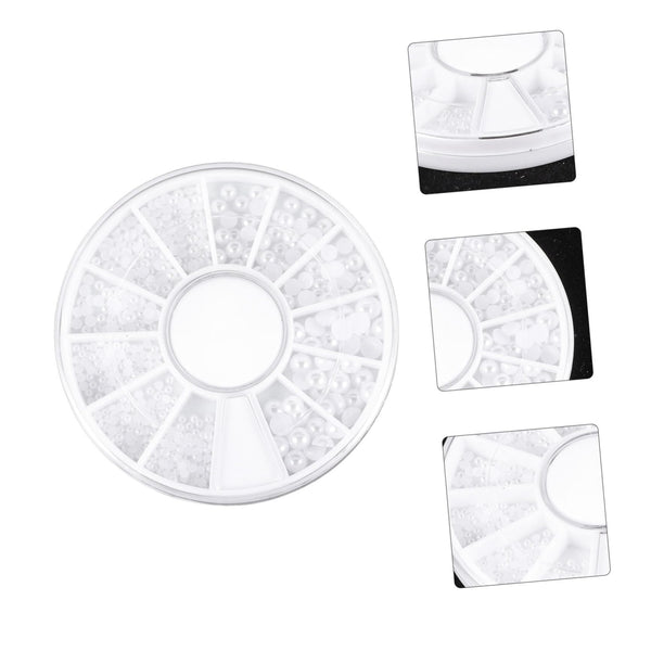 Pearl Nail Art Round