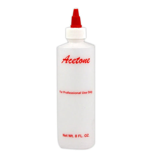 Empty Acetone Bottle With Twist Cap 8OZ