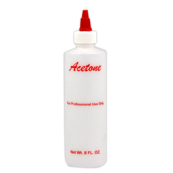 Empty Acetone Bottle With Twist Cap 8OZ