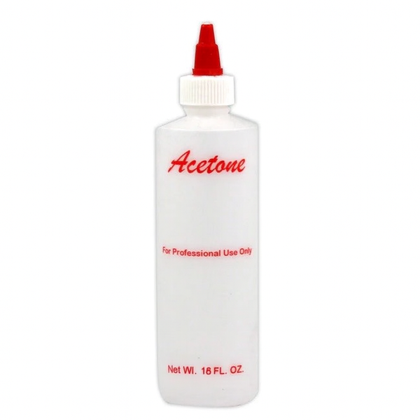 Empty Acetone Bottle With Twist Cap 16 OZ
