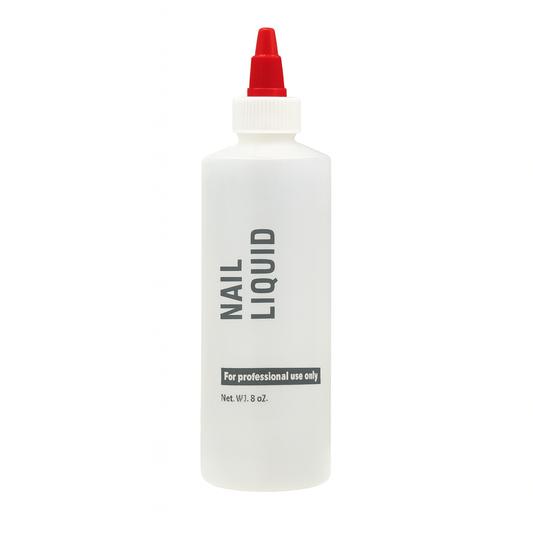 Empty Nail Liquid Bottle With Twist Cap 8 OZ