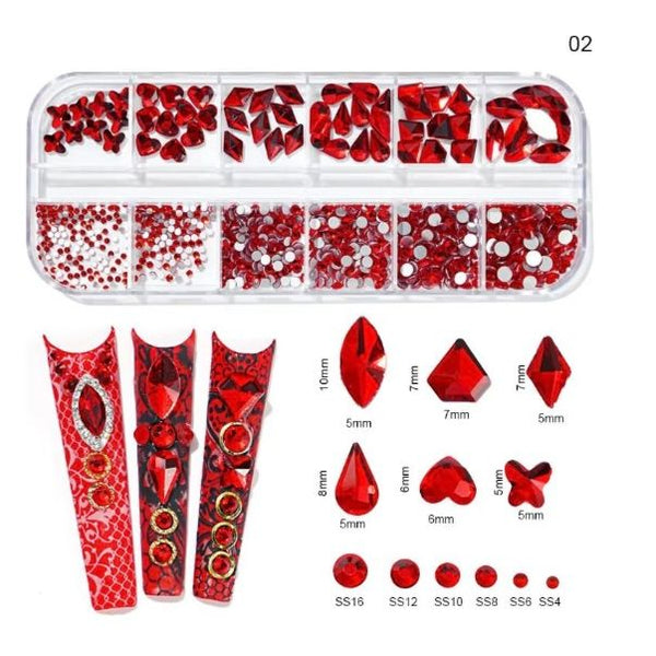 Rhinestone Gem Pack - Nail Art