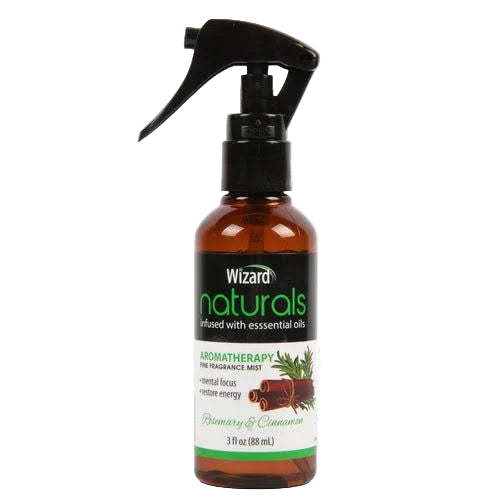 Wizard Naturals Infused Essential Oils Rosemary & Cinnamon Spray Aromatherap
