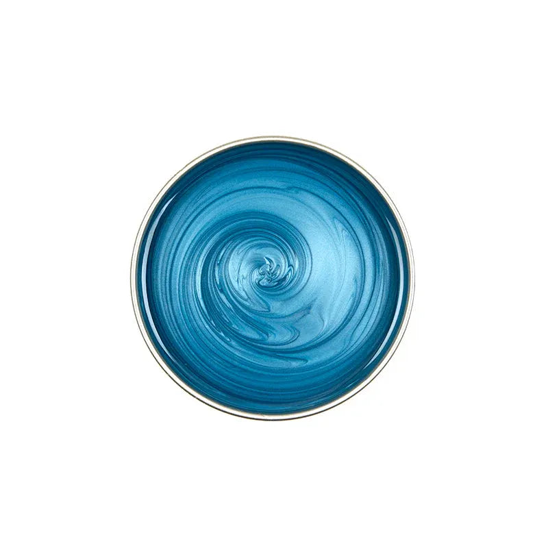Satin Smooth Titanium Blue Thin Film Wax